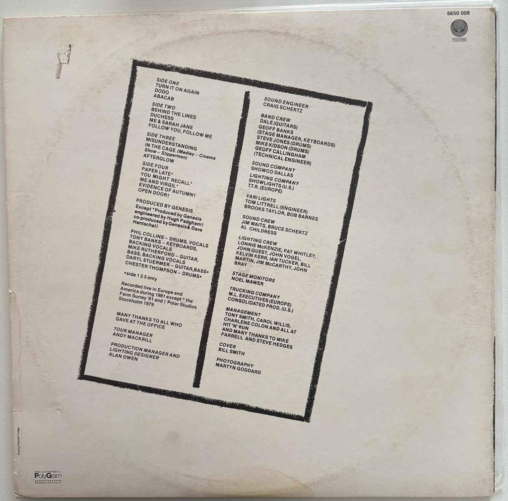 Genesis – Three Sides Live - Echoes musicstore