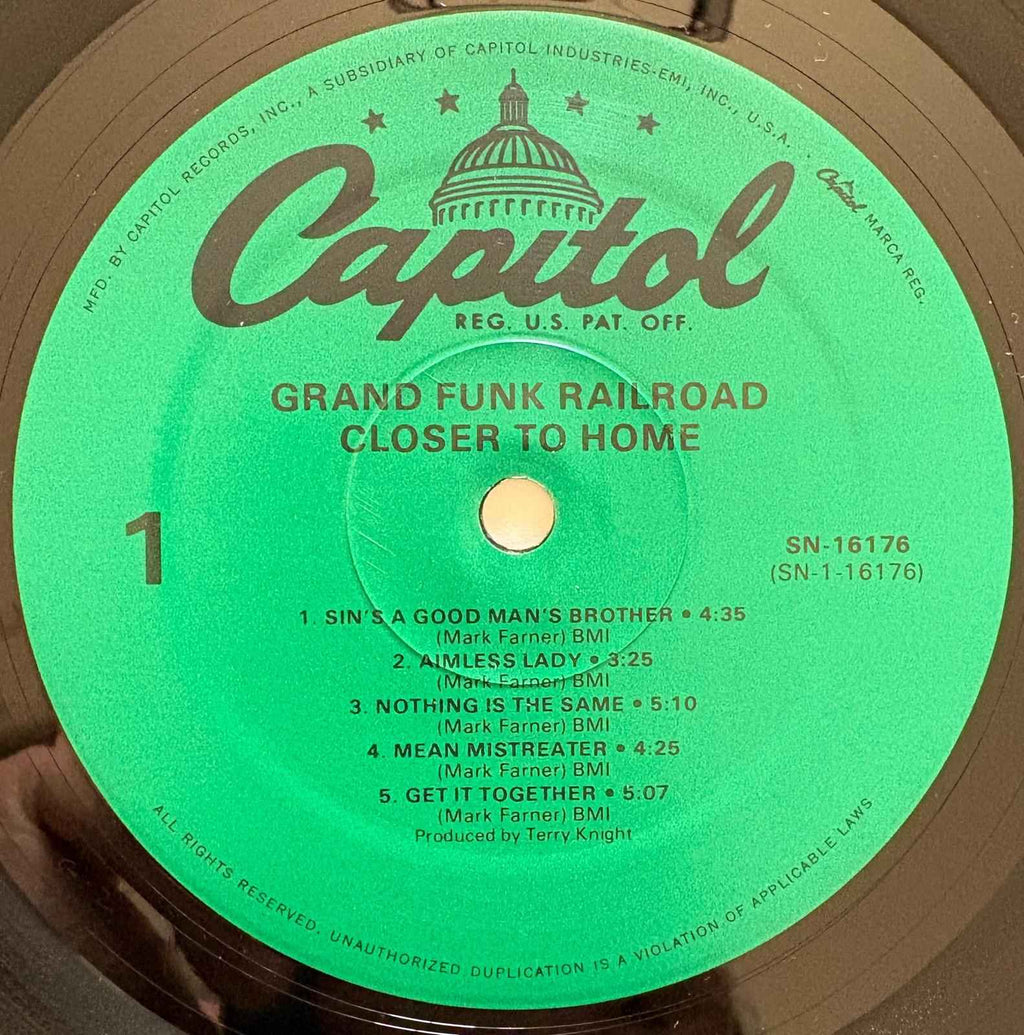 Grand Funk Railroad – Closer To Home - Echoes musicstore