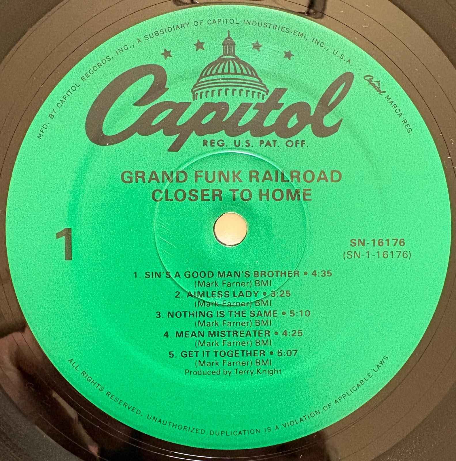 Grand Funk Railroad – Closer To Home - Echoes musicstore