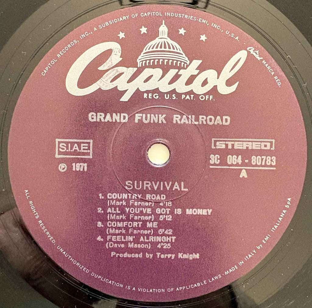 Grand Funk Railroad – Survival - Echoes musicstore