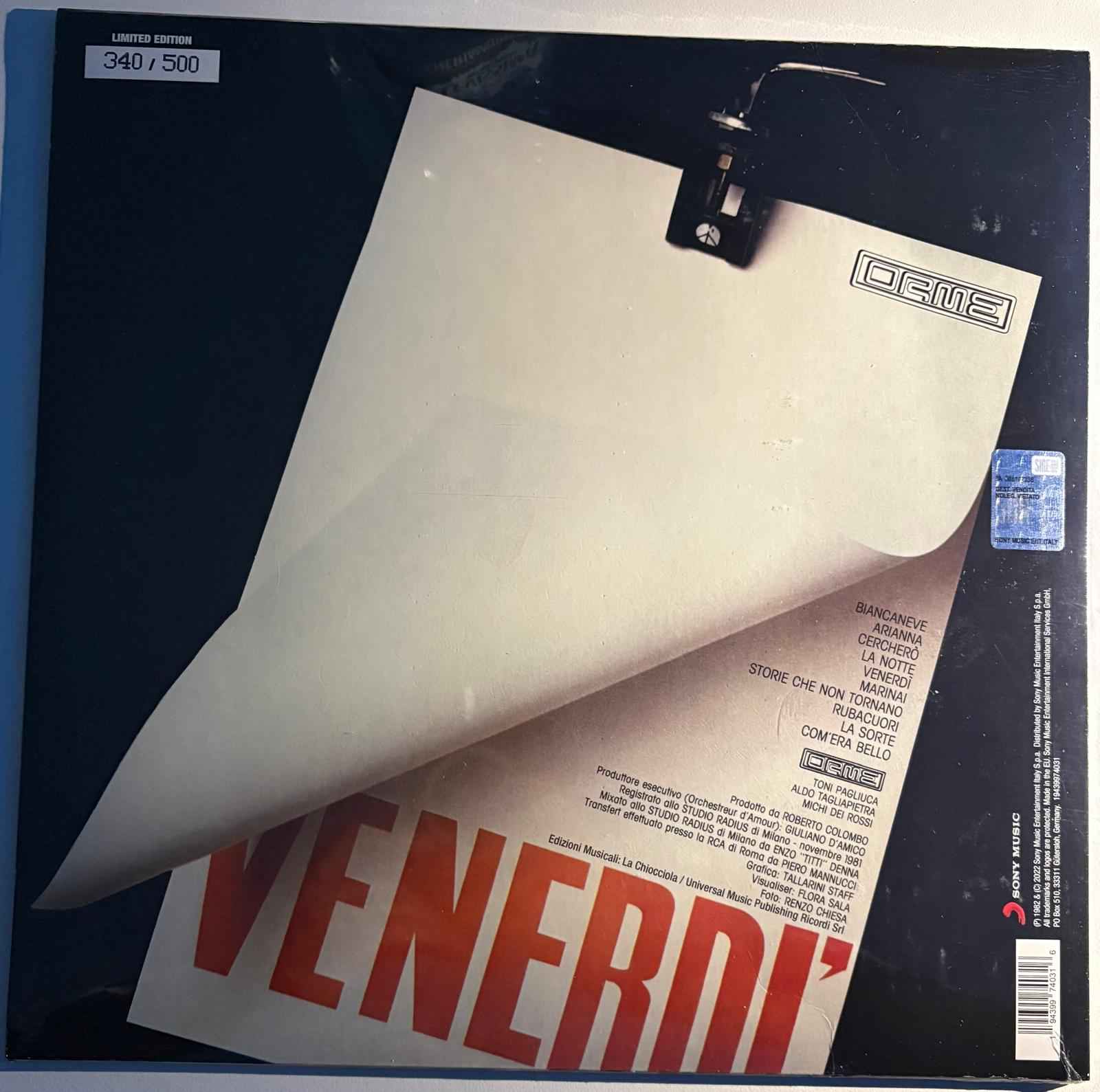 Le Orme – Venerdì