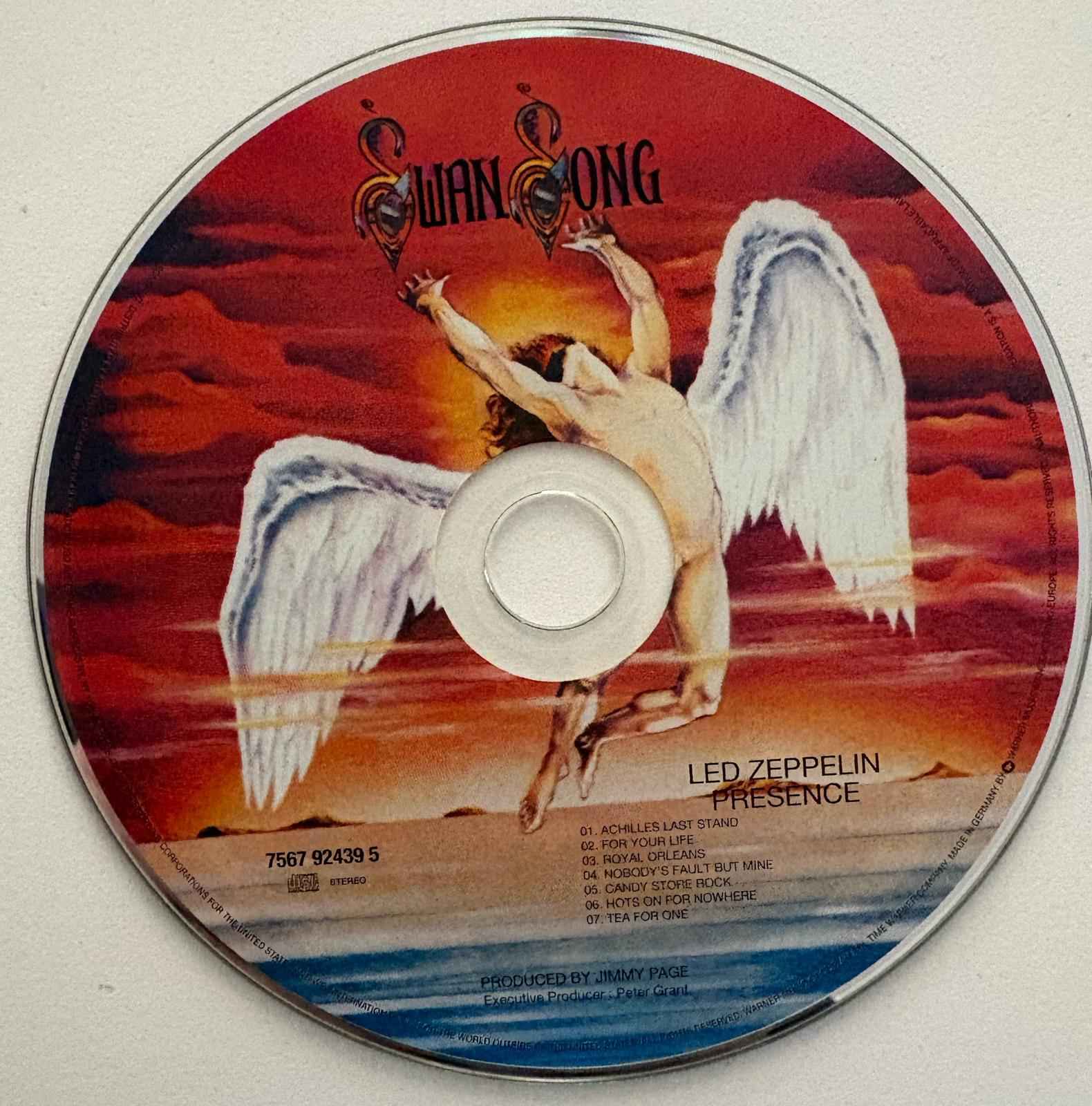 Led Zeppelin – Presence  -  CD Papersleeve replica LP