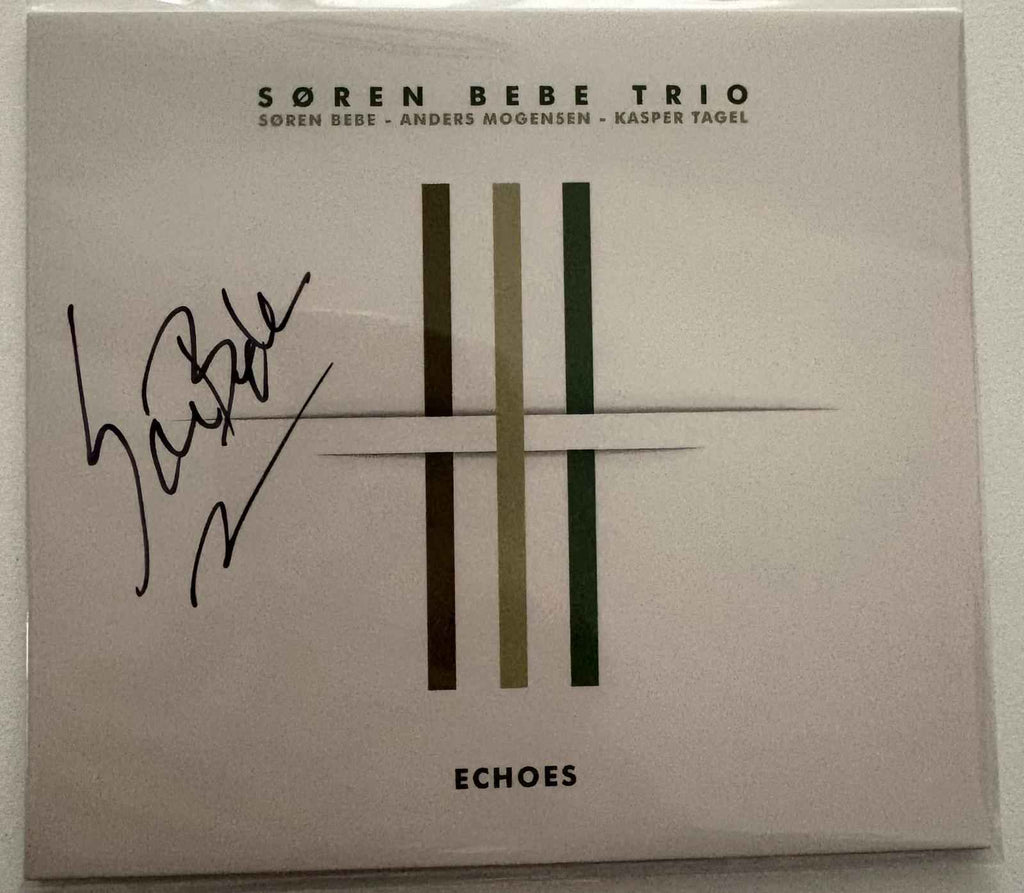 Søren Bebe Trio – Echoes  CD Signed by Soren Bebe