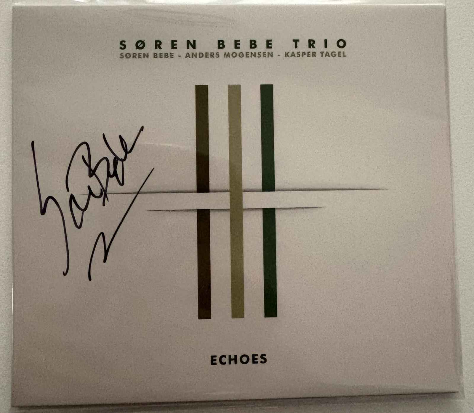 Søren Bebe Trio – Echoes  CD Signed by Soren Bebe