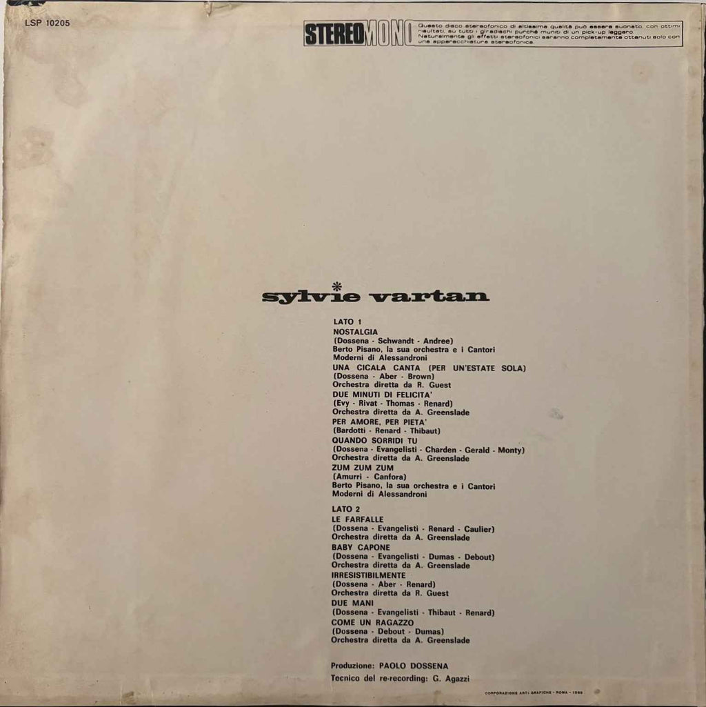 Sylvie Vartan – Sylvie Vartan - Echoes musicstore