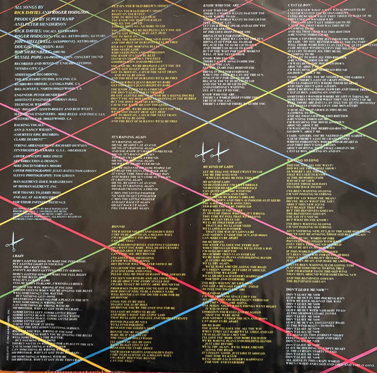 Supertramp – "...Famous Last Words..."