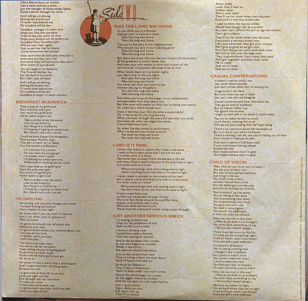 Supertramp – Breakfast In America