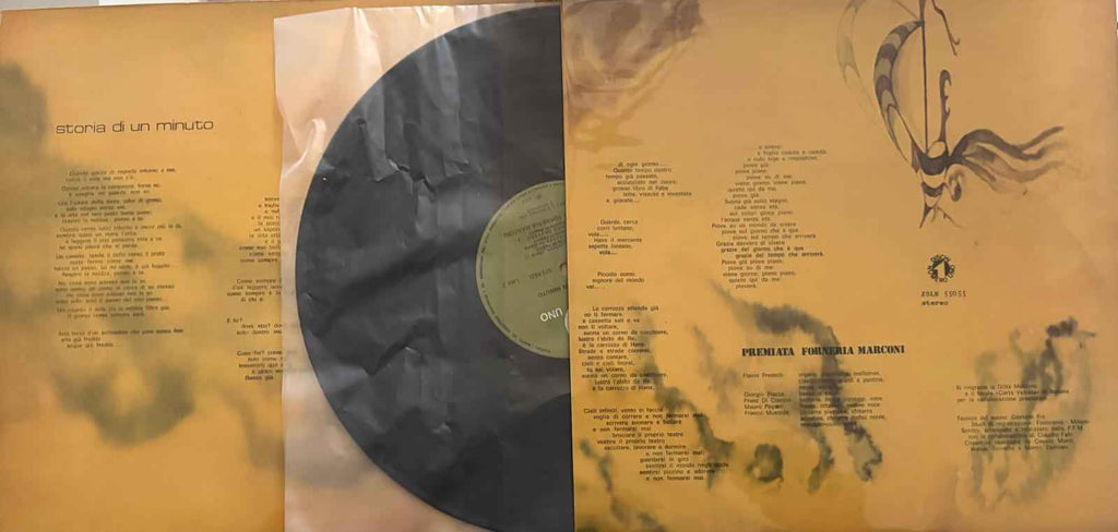 Premiata Forneria Marconi – Storia Di Un Minuto   Press 1/75