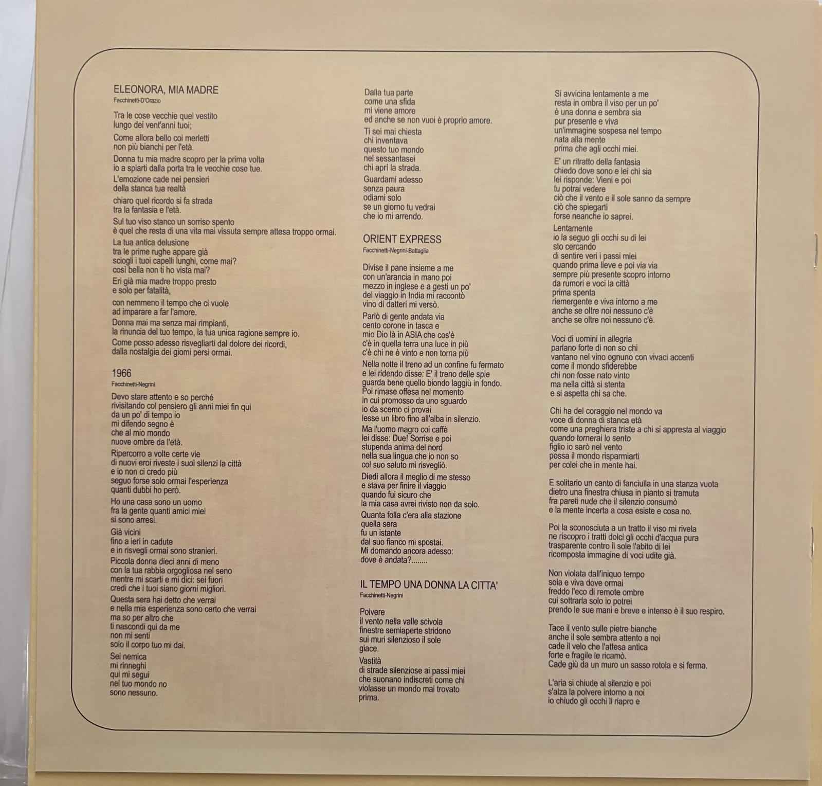 I Pooh – Un Po' Del Nostro Tempo Migliore