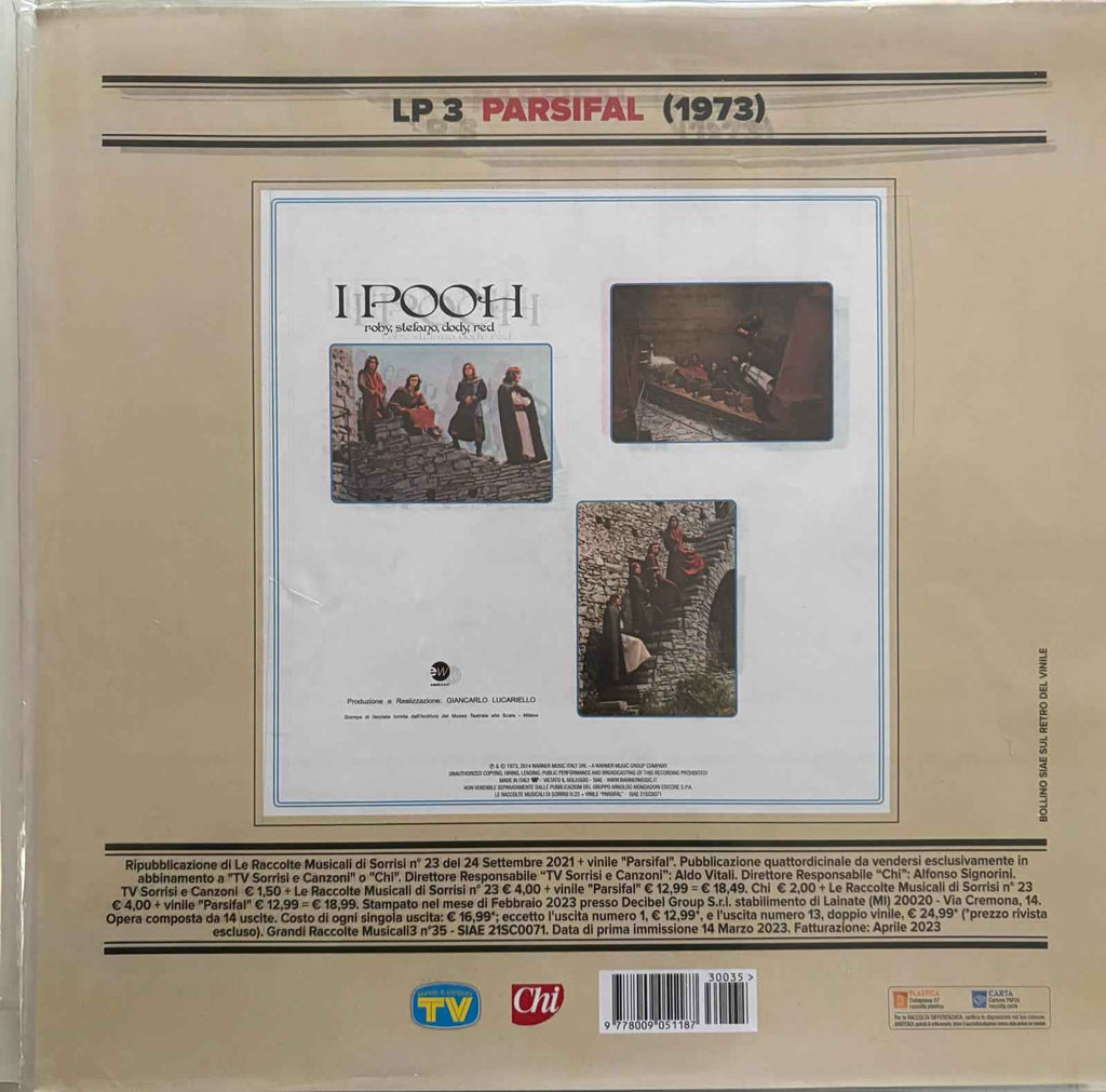 I Pooh – Parsifal ( Ristampa Editoria TV Sorrisi)