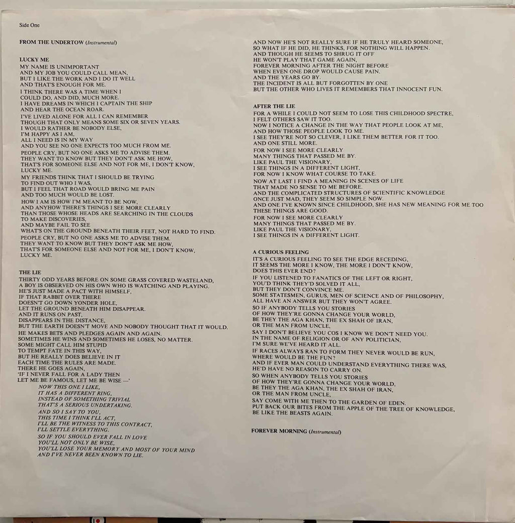 Tony Banks – A Curious Feeling