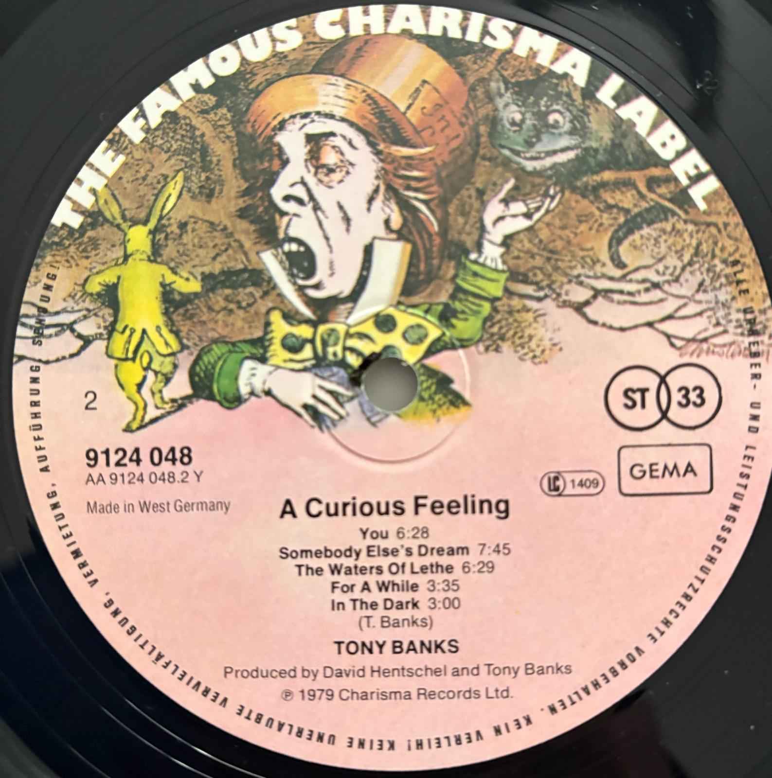 Tony Banks – A Curious Feeling