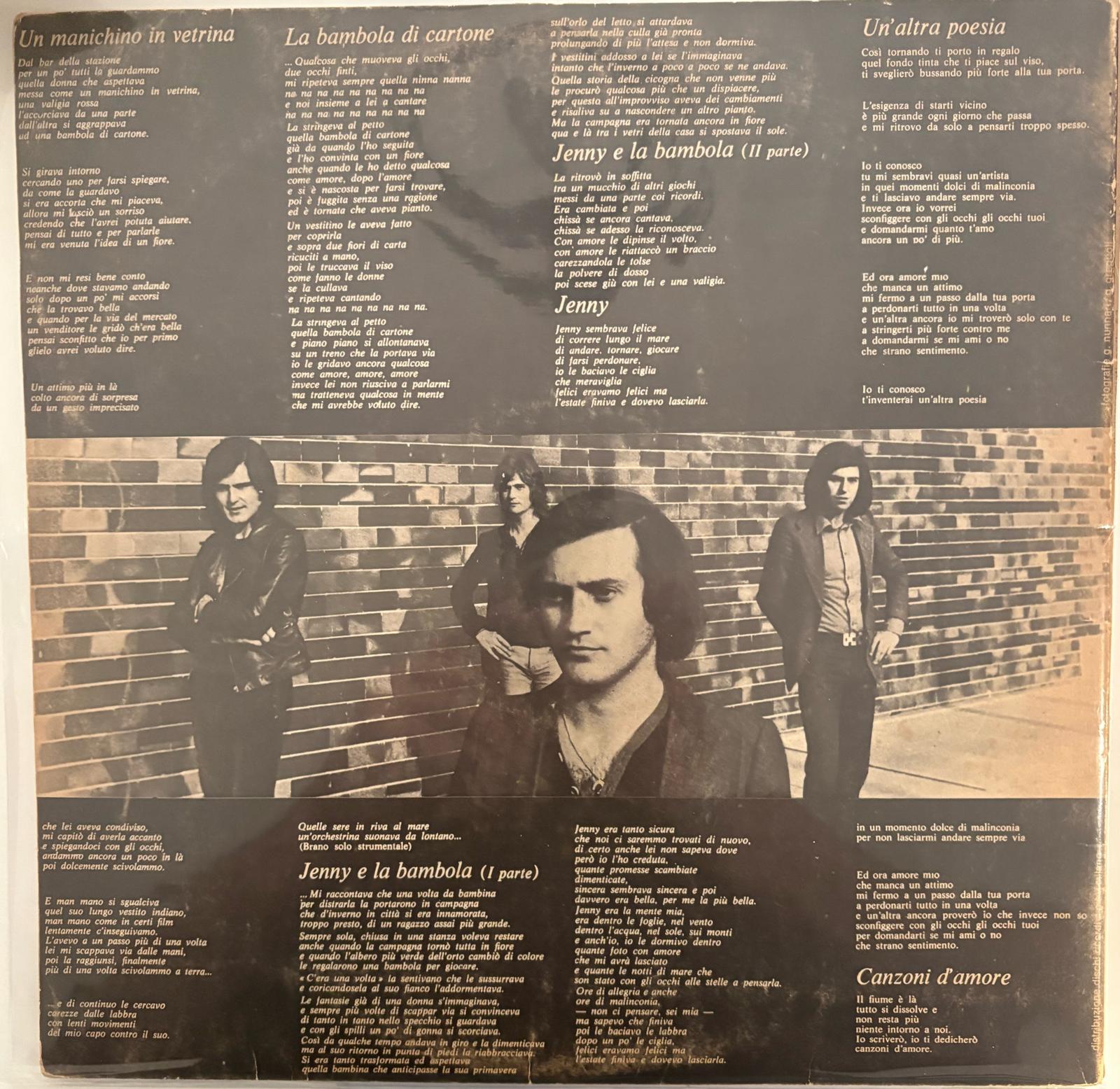 Gli Alunni Del Sole – Jenny E La Bambola... (1974 | Prima Stampa Italiana | Gatefold)
