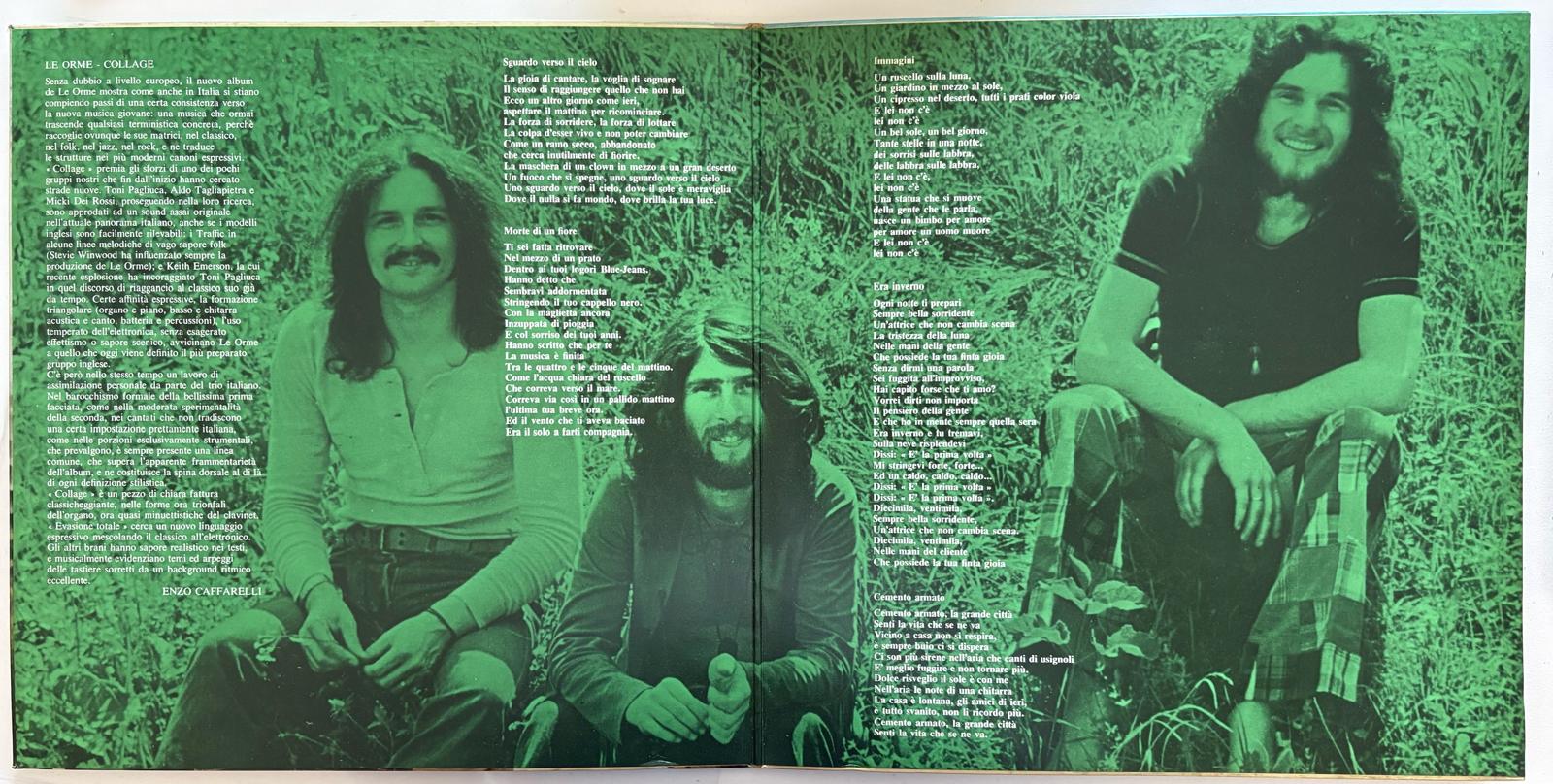 Le Orme – Collage Prima Stampa 1971 in Vinile NM