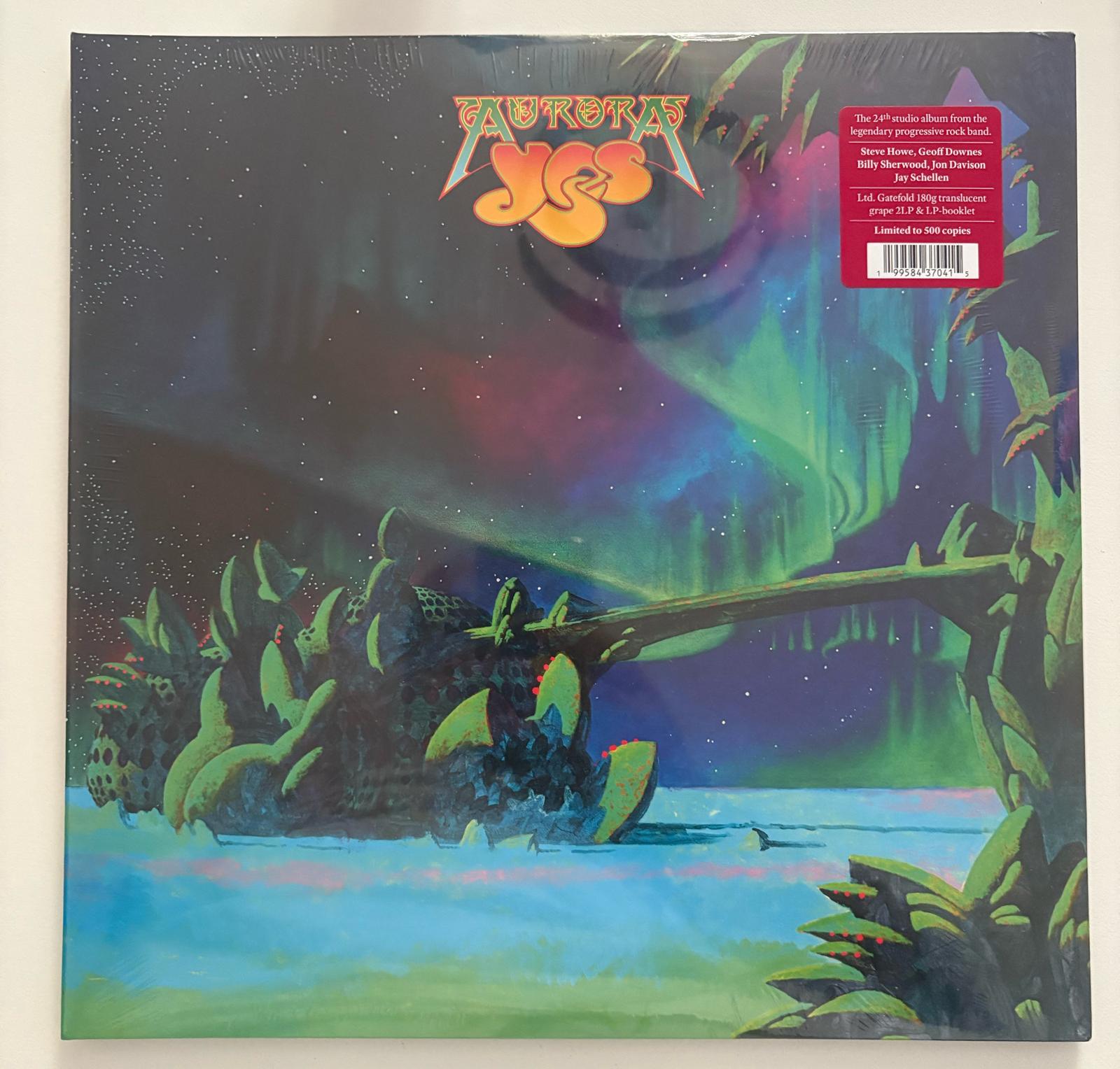 2LP Yes – Aurora (2026) | Limited Edition Grape Translucent 180g