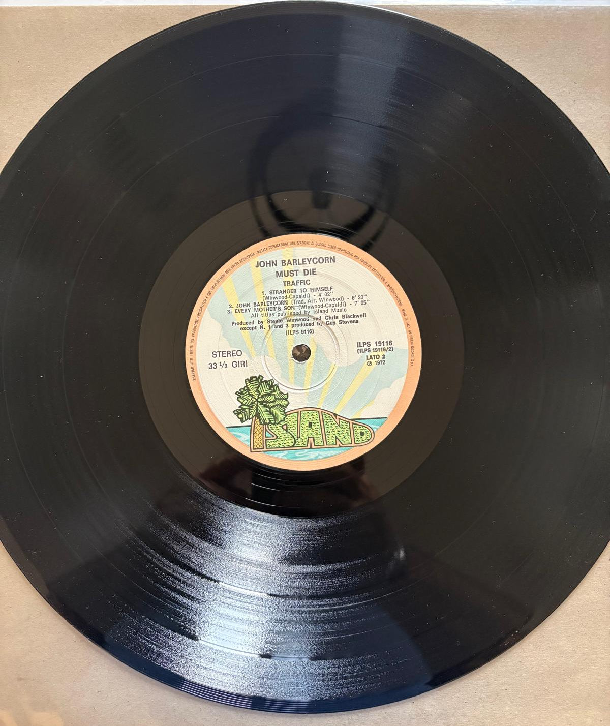 Traffic – John Barleycorn Must Die (LP, 1970)