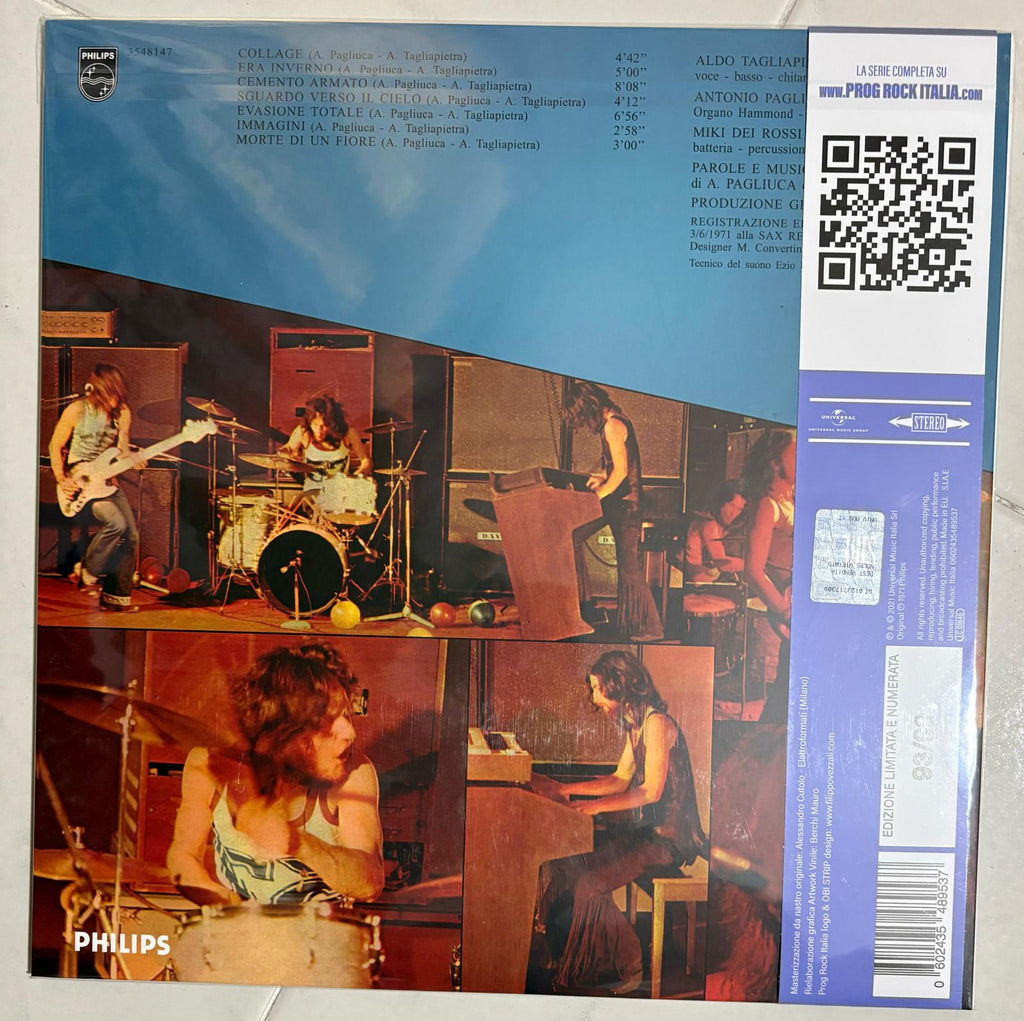 Universal Italy – Prog Rock Italiana Series – 9 Rare Coloured Vinyl Records