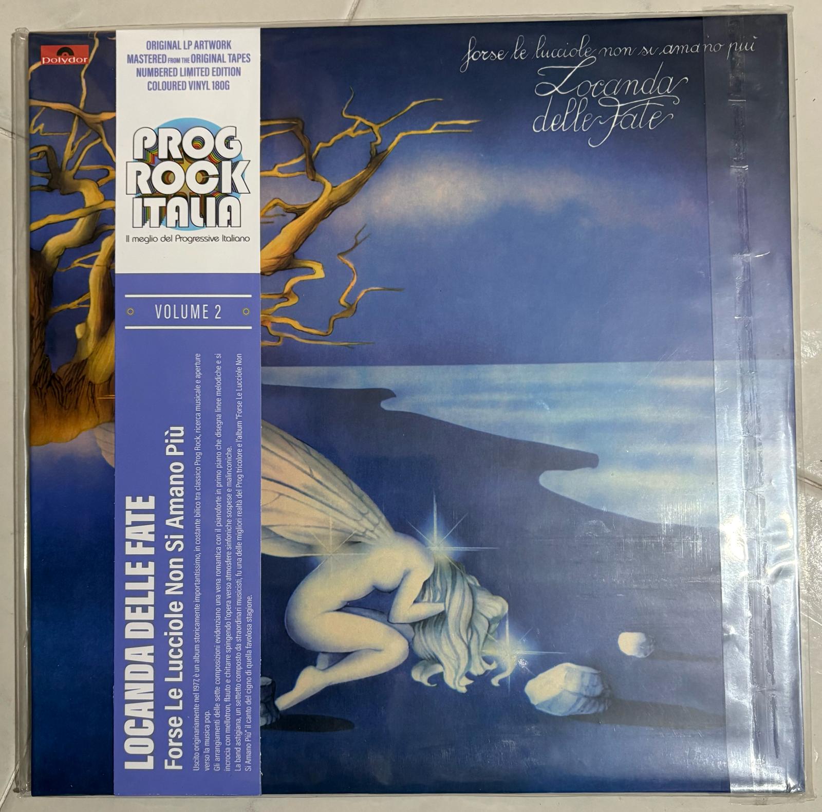 Universal Italy – Prog Rock Italiana Series – 9 Rare Coloured Vinyl Records