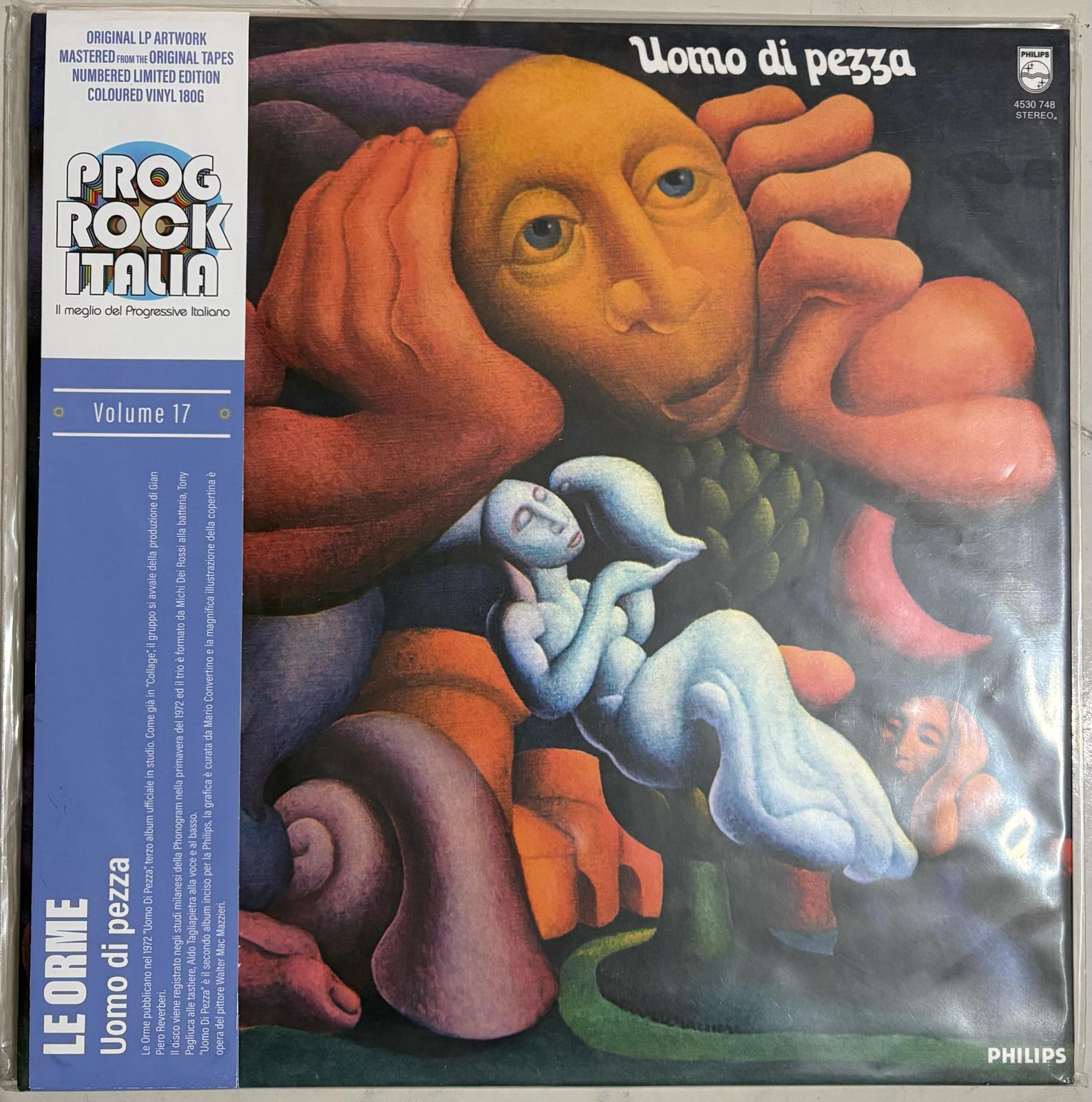 Universal Italy – Prog Rock Italiana Series – 9 Rare Coloured Vinyl Records