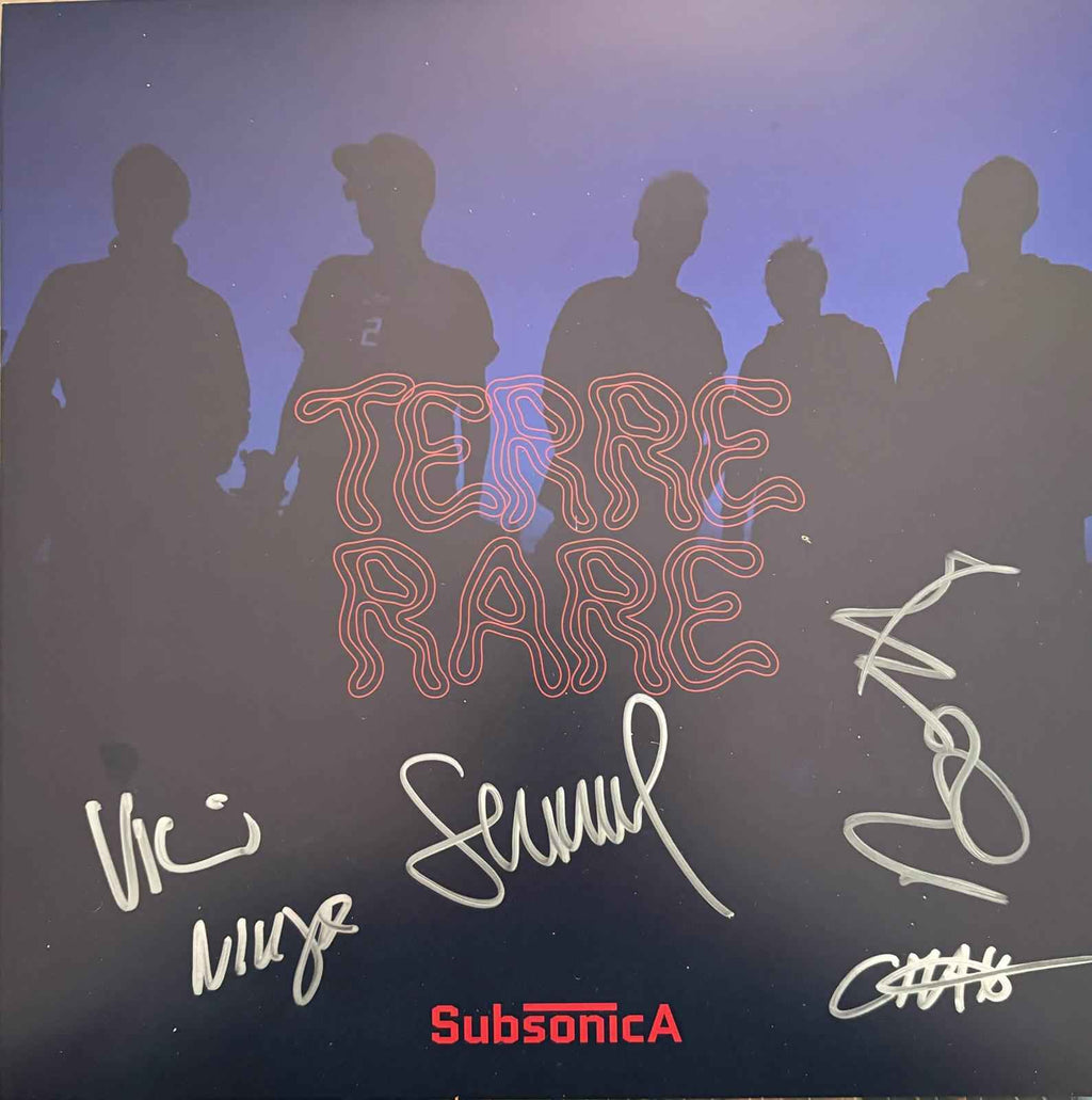 Subsonica – Terre Rare - Ed. limitata Marmorizzato  DE LUXE Edition - Inserto Autografato