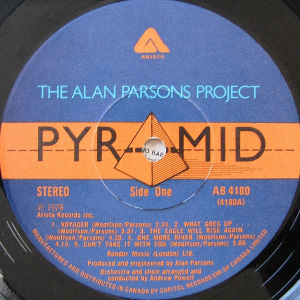 The Alan Parsons Project – Pyramid - Echoes musicstore