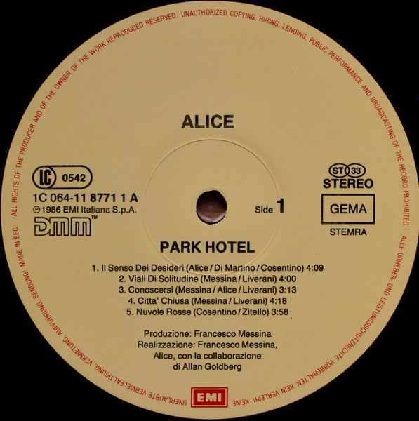 Alice – Park Hotel