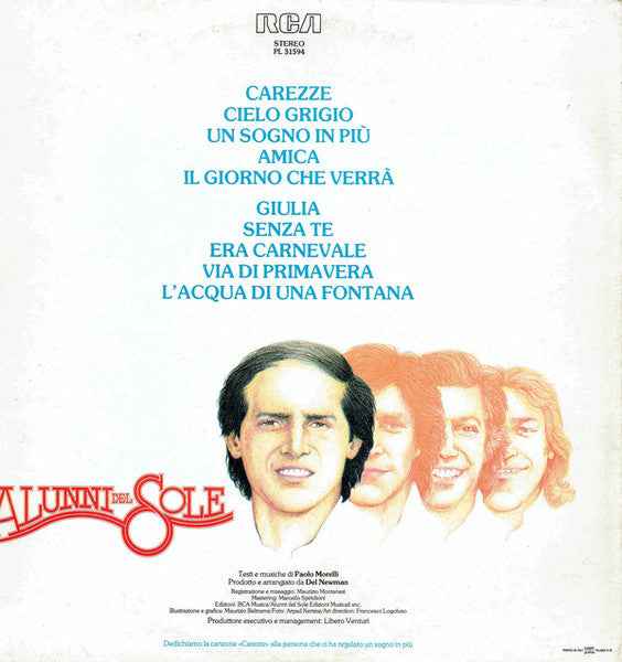Gli Alunni Del Sole – Carezze - Echoes musicstore
