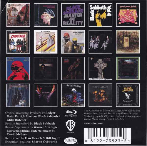 Black Sabbath – Black Box 1970-2017 (The Complete Original Black Sabbath) - Echoes musicstore