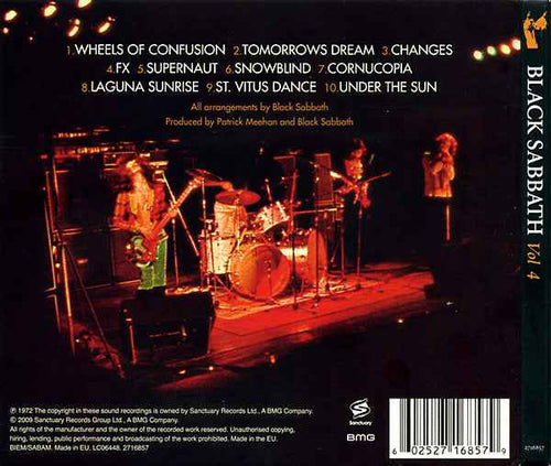 Black Sabbath – Vol 4 - Echoes musicstore