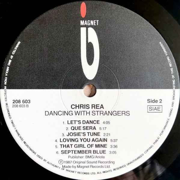 Chris Rea ‎– Dancing With Strangers - Echoes musicstore