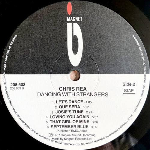 Chris Rea ‎– Dancing With Strangers