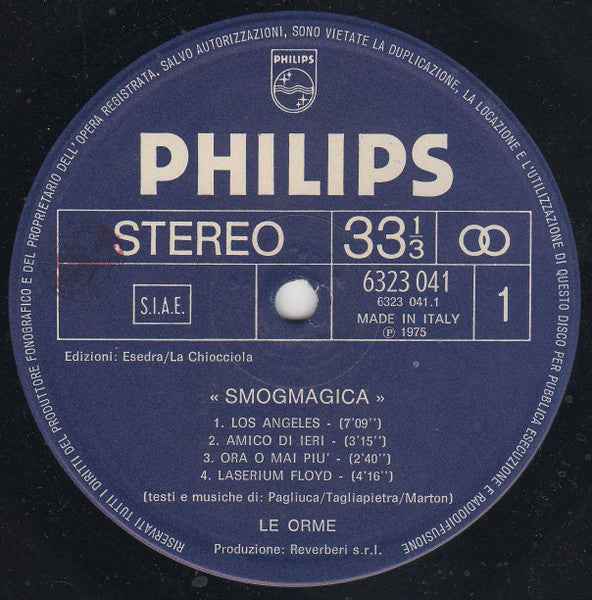 Le Orme – Smogmagica
