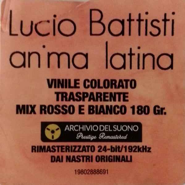 Lucio Battisti Anima Latina - Album Irrinunciabile del Grande Cantautore