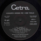 New Trolls – Concerto Grosso Per I New Trolls (Prima stampa)