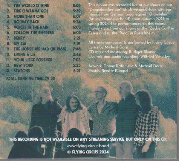 Flying Circus – On Tour  CD - Echoes musicstore