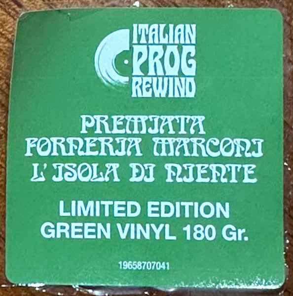Premiata Forneria Marconi – L'Isola Di Niente